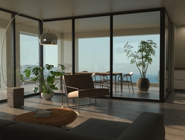 NEWLY BUILT PENTHOUSE IN GLYFADA, GOLF WITH PRIVATE ROOF GARDEN AND POOL