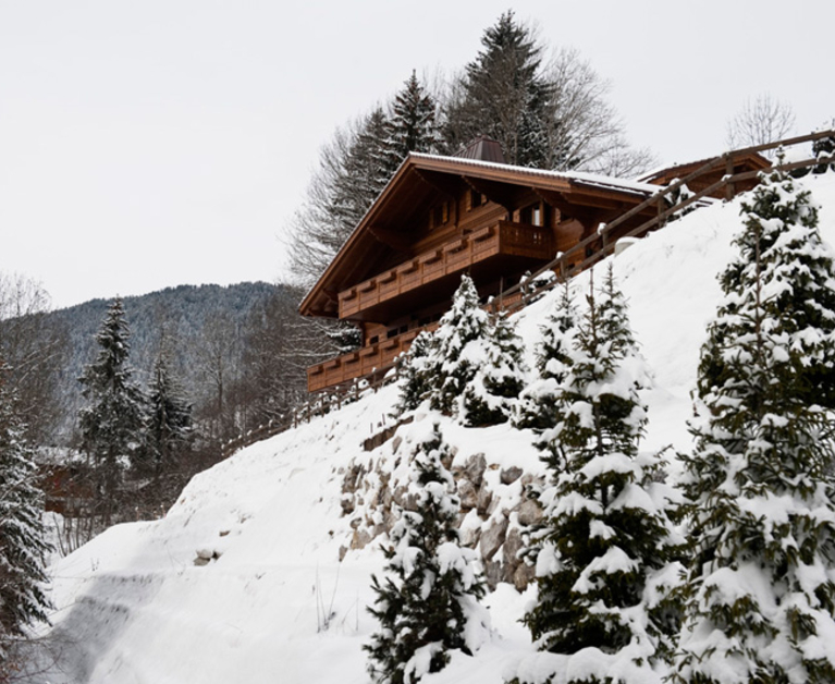 A gorgeous chalet in Switzerland